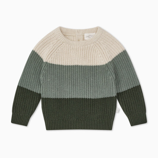 Chunky Knit Colourblock Jumper