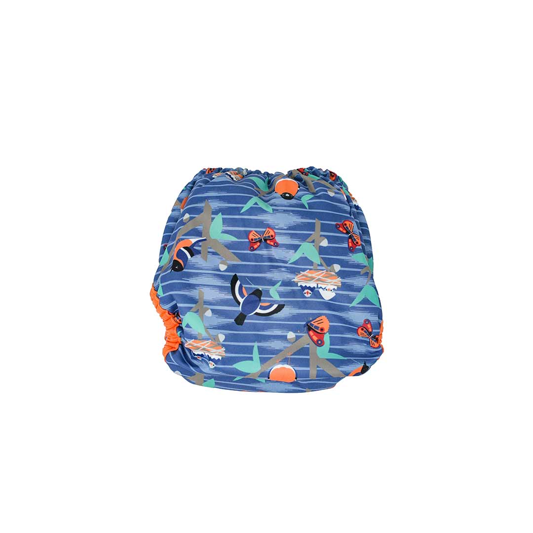 Close Single Aplix Nappy Wrap - Twilight Garden