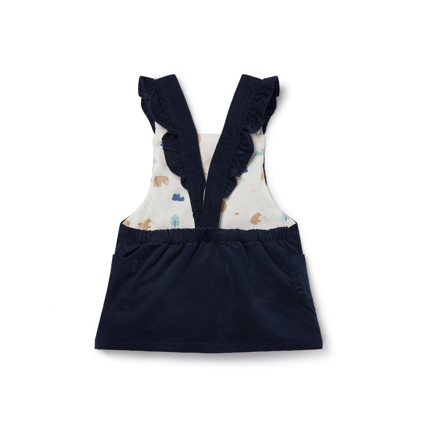 Corduroy Pinafore Dress