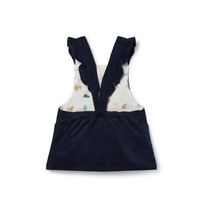 Corduroy Pinafore Dress