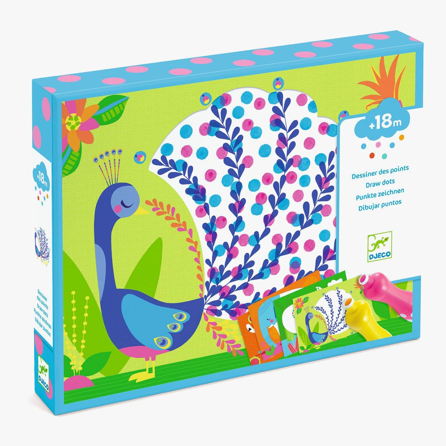 Djeco All about the dots art kit