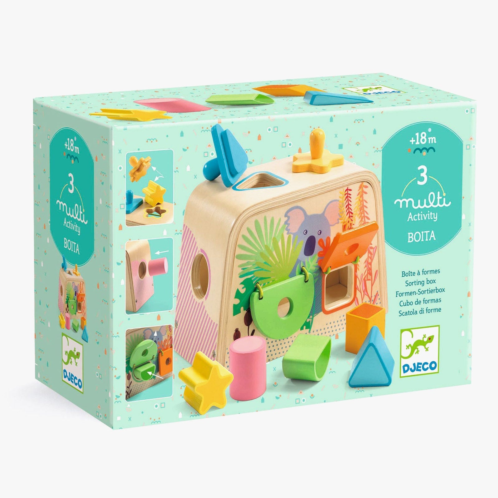 Djeco Boita Shape Sorter Box