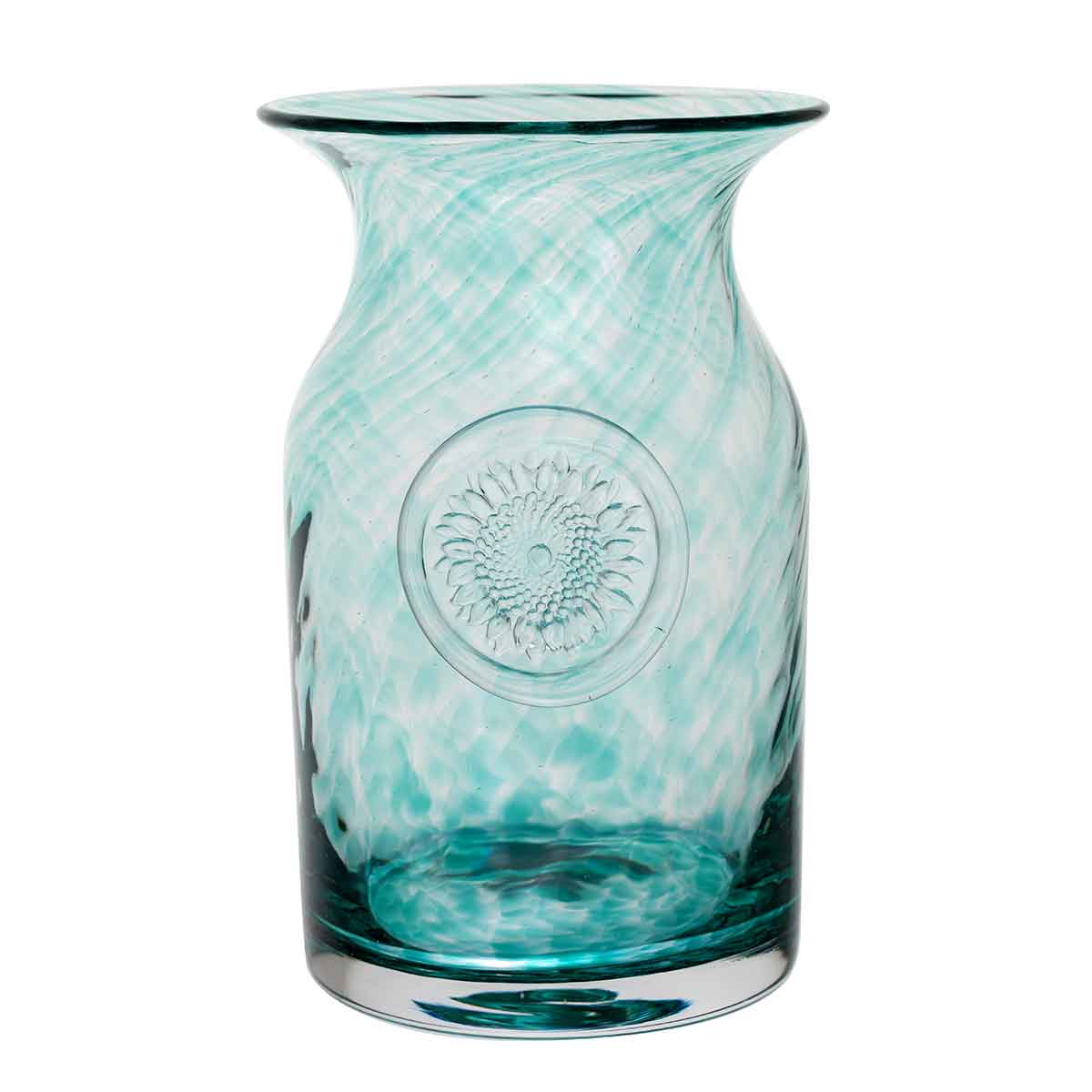Dartington Flower Jar Medium - Ocean