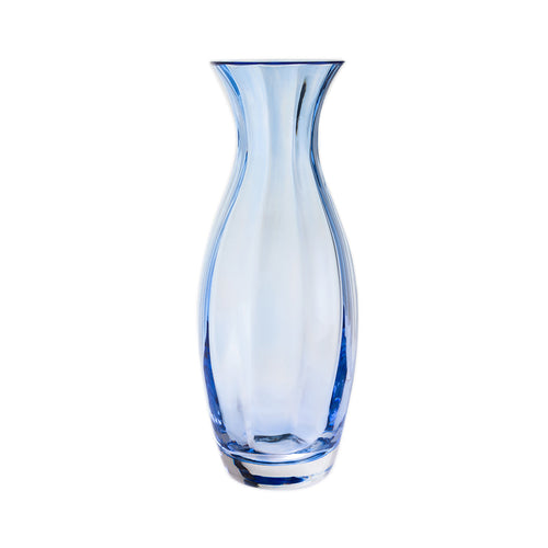 Dartington Iron Blue Slim Vase