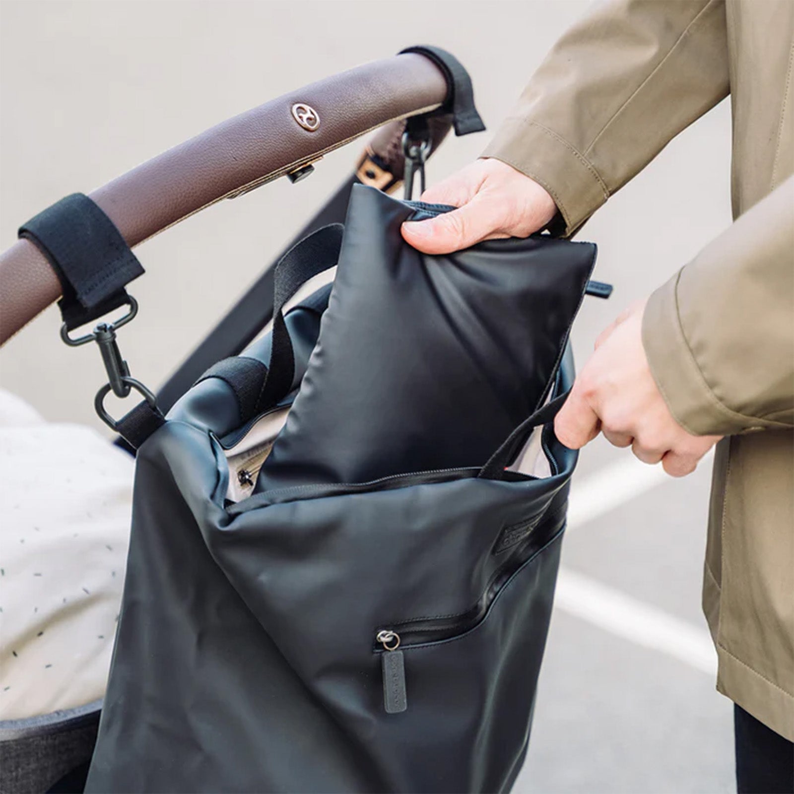 Done by Deer Changing Backpack - Black