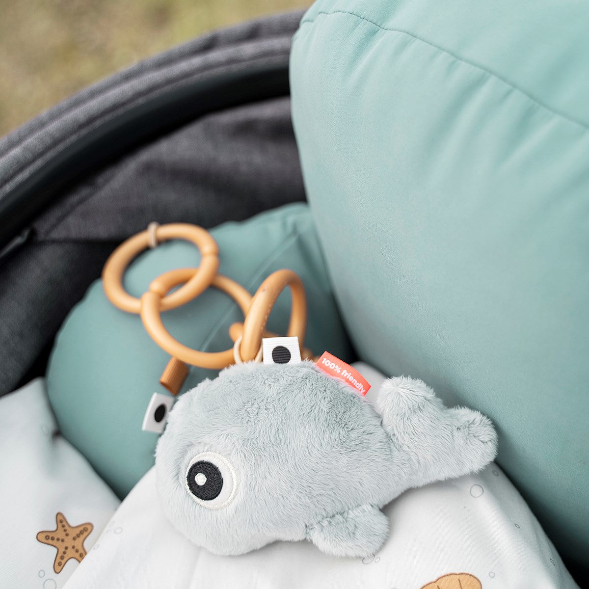 Done by Deer Tiny Sensory Wally Rattle