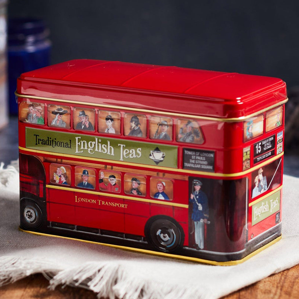 New English Teas - London Red Bus Tea Tin