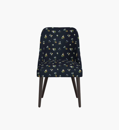 Clare Dining Chair - Ditsy Dahlia Navy