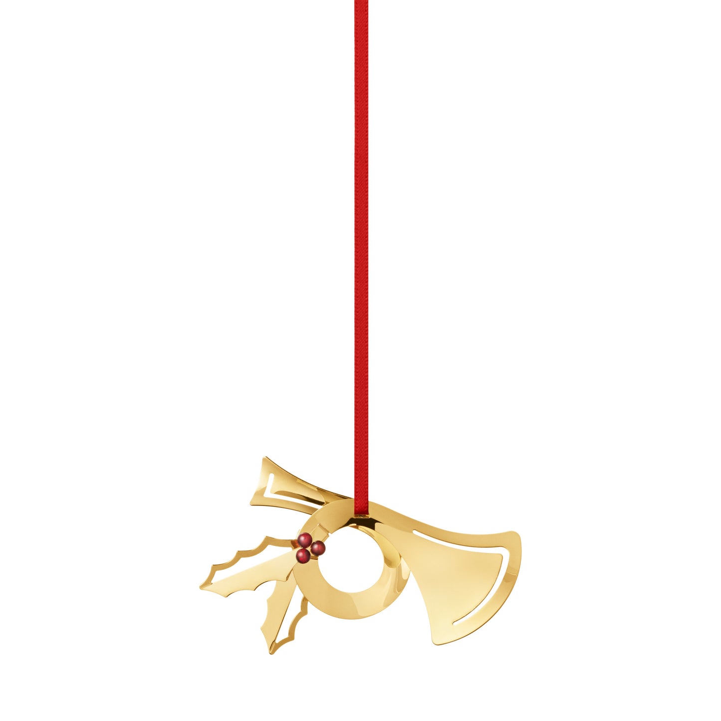 Georg Jensen 2026 Gold Holiday Ornament Horn