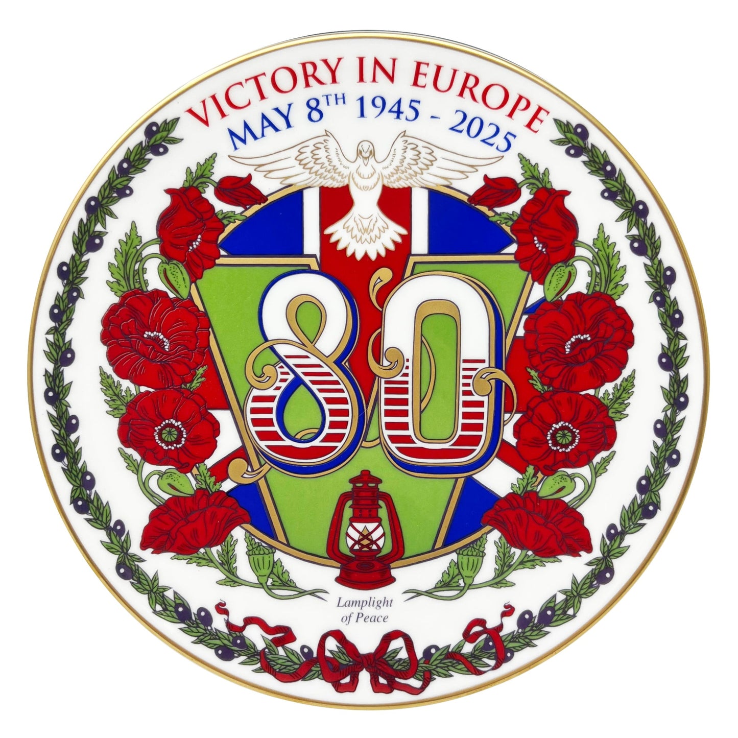 Goviers Exclusive 80th Anniversary of VE Day Plate