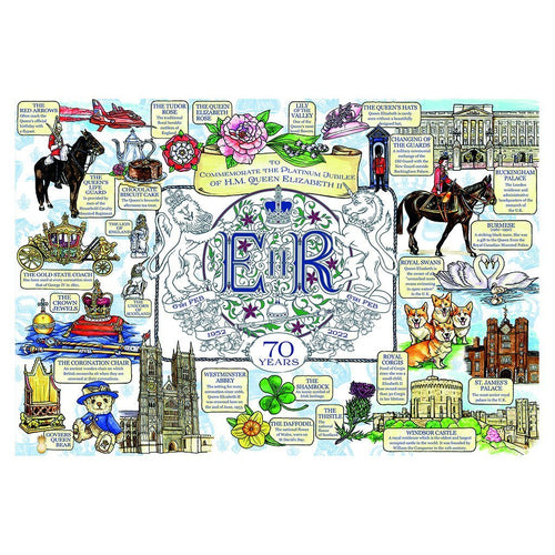 Goviers Exclusive Platinum Jubilee  Wooden Jigsaw Puzzle | LAST FEW REMAINING