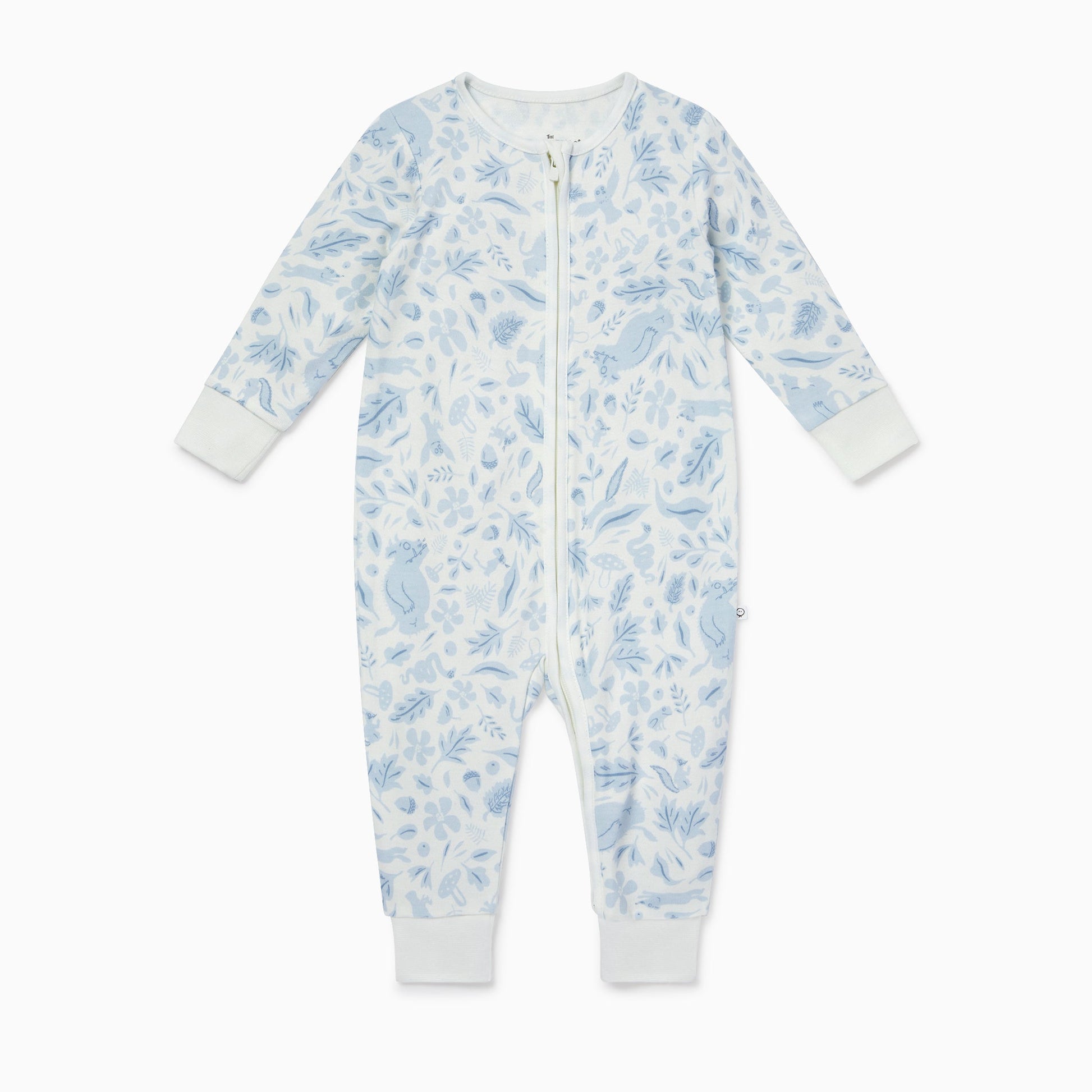 Gruffalo Dragonfly Blue Zip-Up Sleepsuit