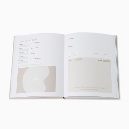 Hello Baby Book - Grey