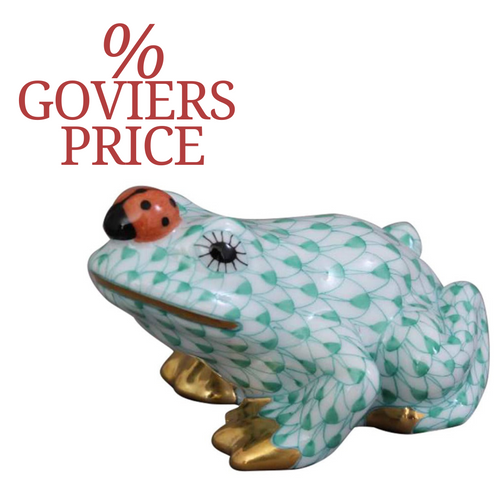Herend Frog with Ladybug VHV - ONE IN STOCK NOW