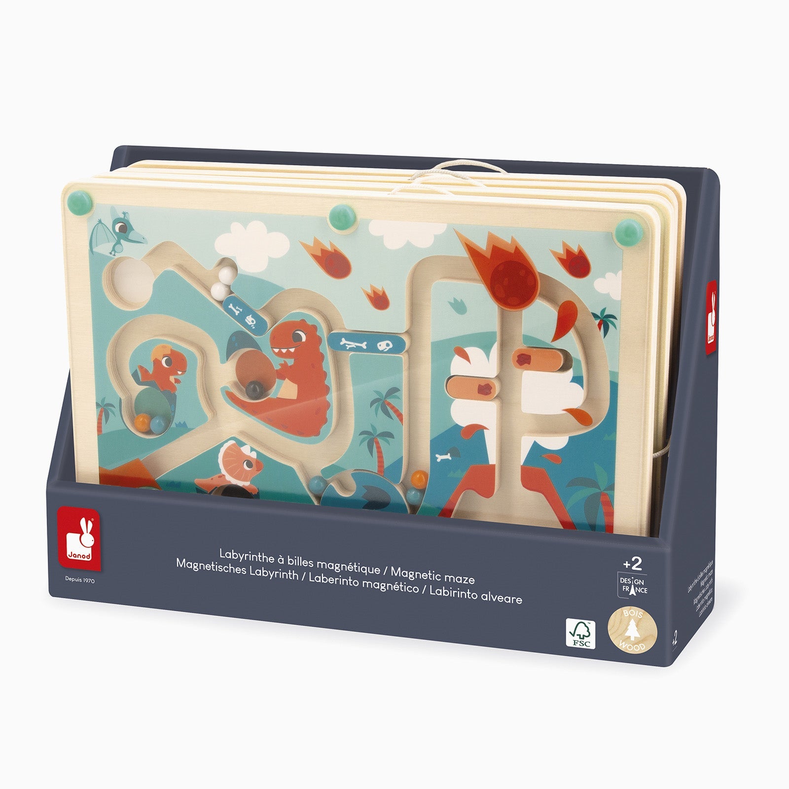 Janod Magnetic Maze - Dino