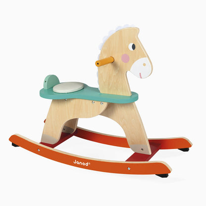 Janod Zigolos Colourful Rocking Horse