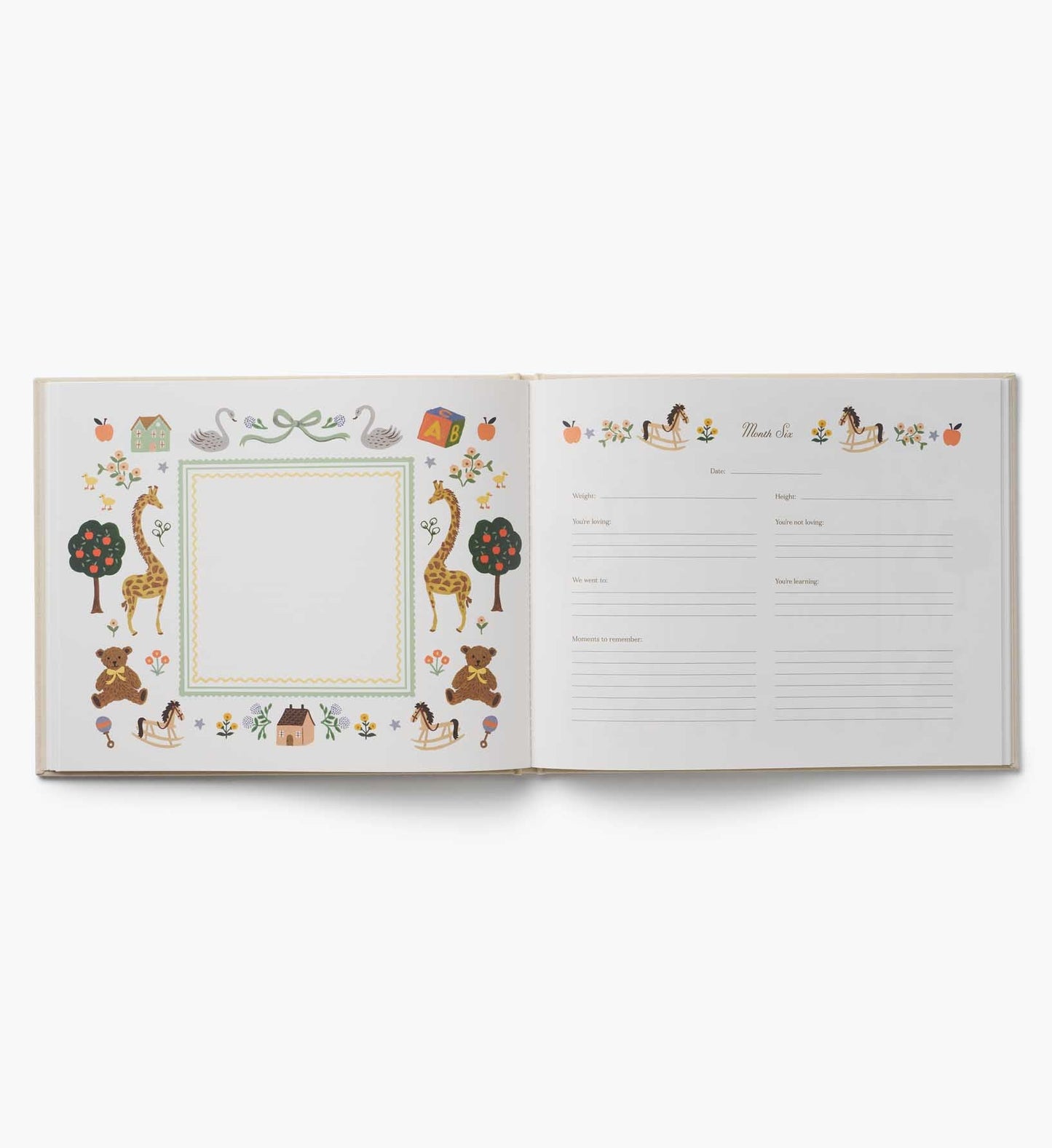 Embroidered Baby Book - Storybook