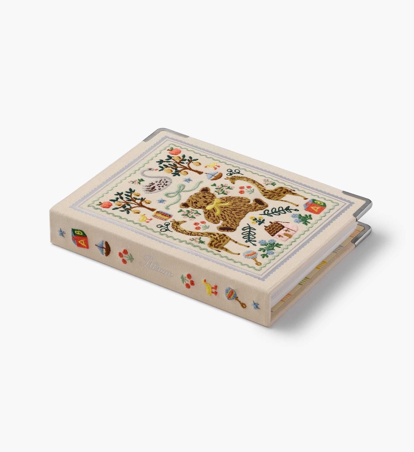 Embroidered Small Photo Album - Storybook