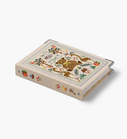 Embroidered Small Photo Album - Storybook
