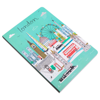 Jessica Hogarth London Skyline A5 Notebook