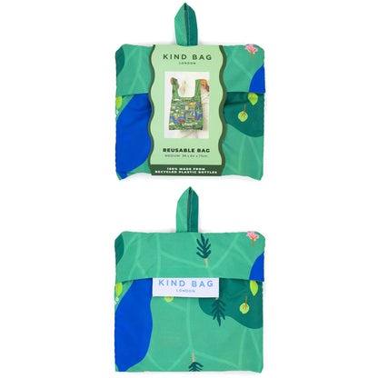 Kind Bag Reusable Foldaway Tote - London Map