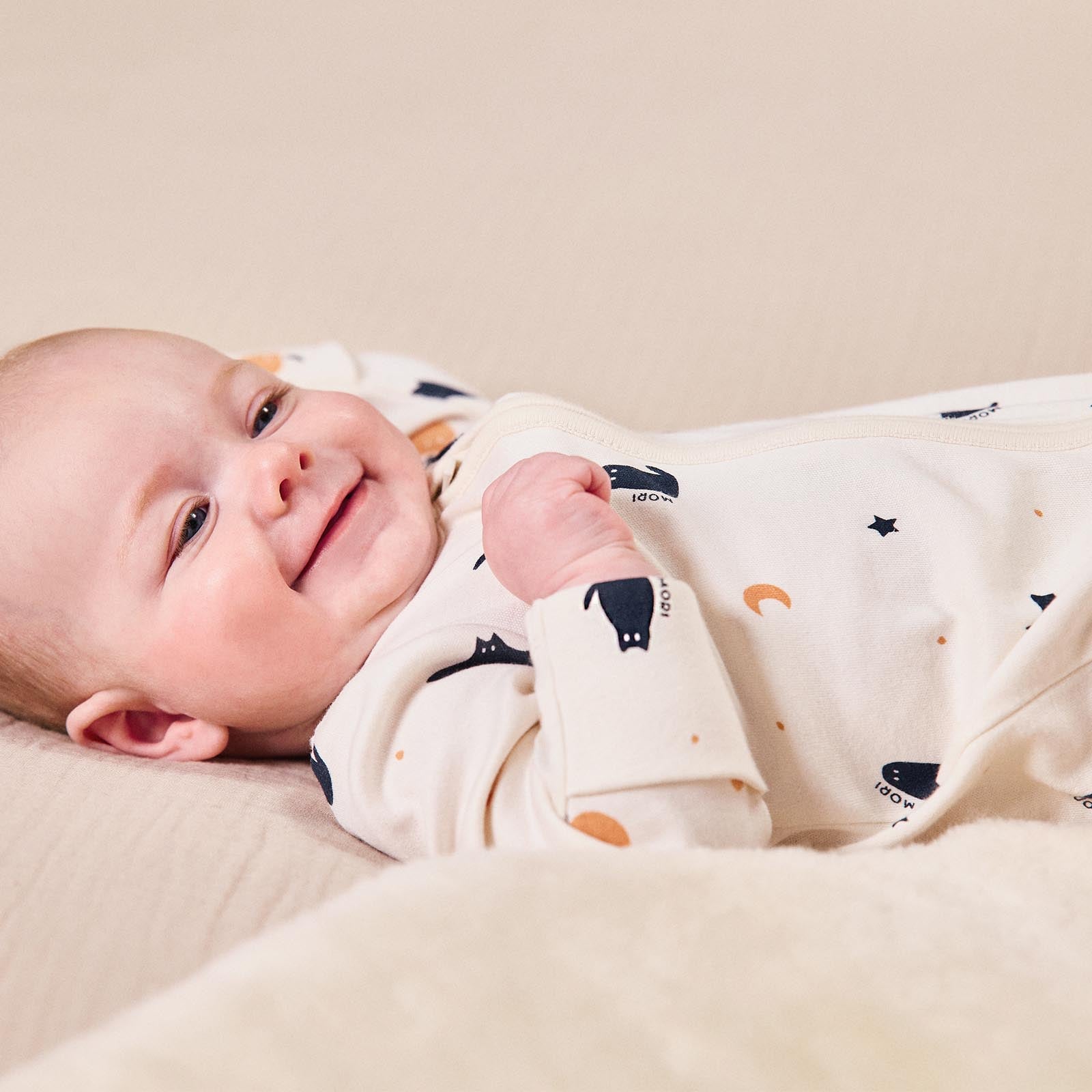 Halloween Print Clever Zip Sleepsuit