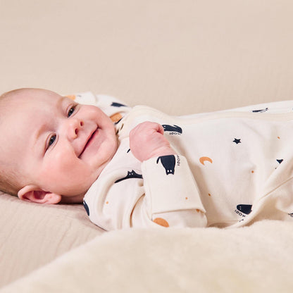 Halloween Print Clever Zip Sleepsuit