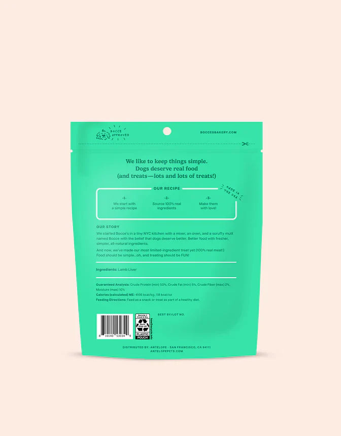 Bocce's Lamb Chop Freeze-Dried