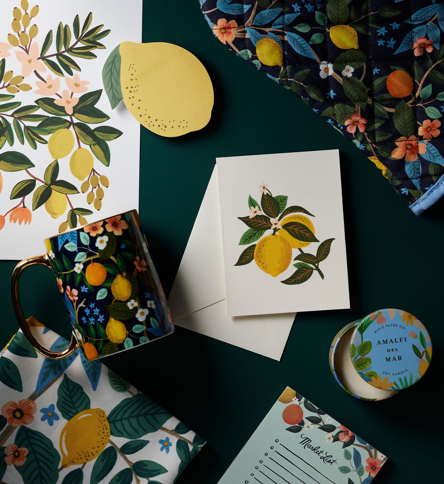 Lemon Blossom Everyday Card - Single Card