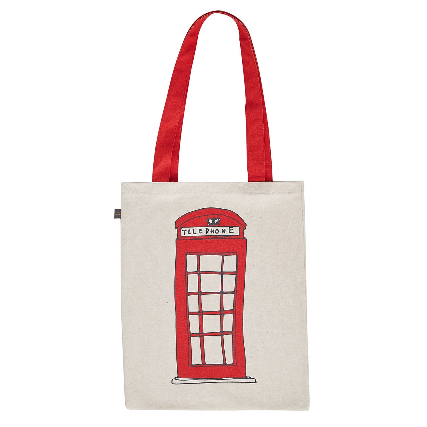 Victoria Eggs London Bus & Telephone Canvas Tote Bag