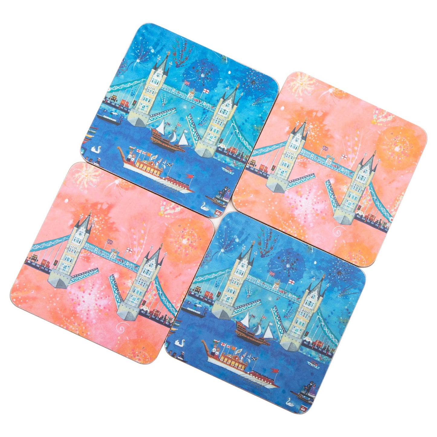 Lucy Loveheart The Wonder Bridge / Firework Coaster Set