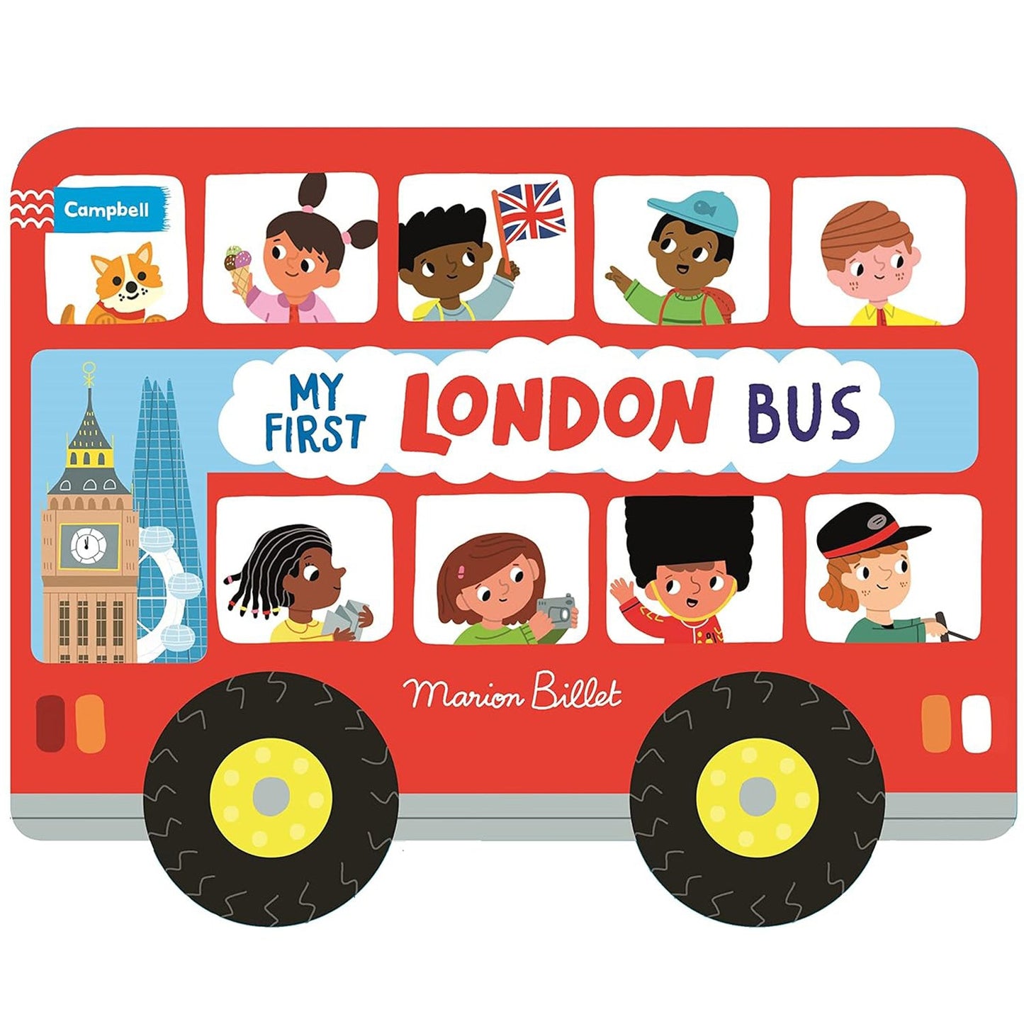 My First London Bus Board Book by Marion Billet