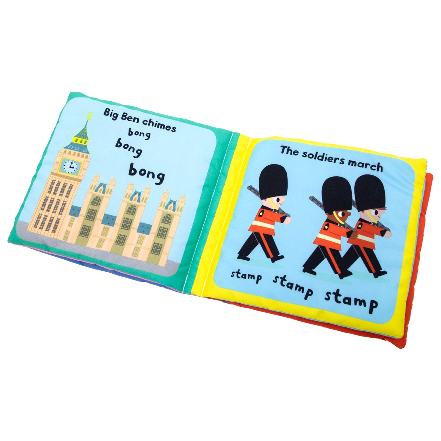 My First London Bus Cloth Book by Marion Billet