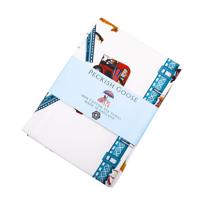 Peckish Goose Tower Bridge Tea Towel