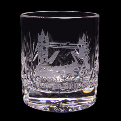 Royal Scott Crystal 4oz Shot Glass Tower Bridge