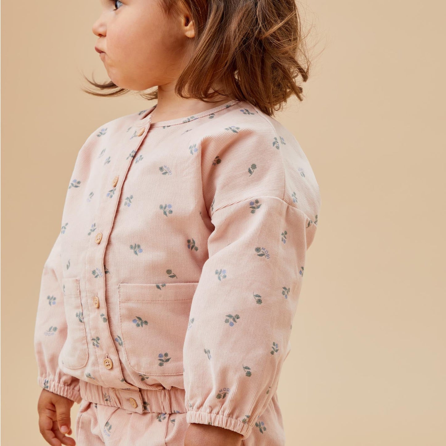 Floral Corduroy Jacket