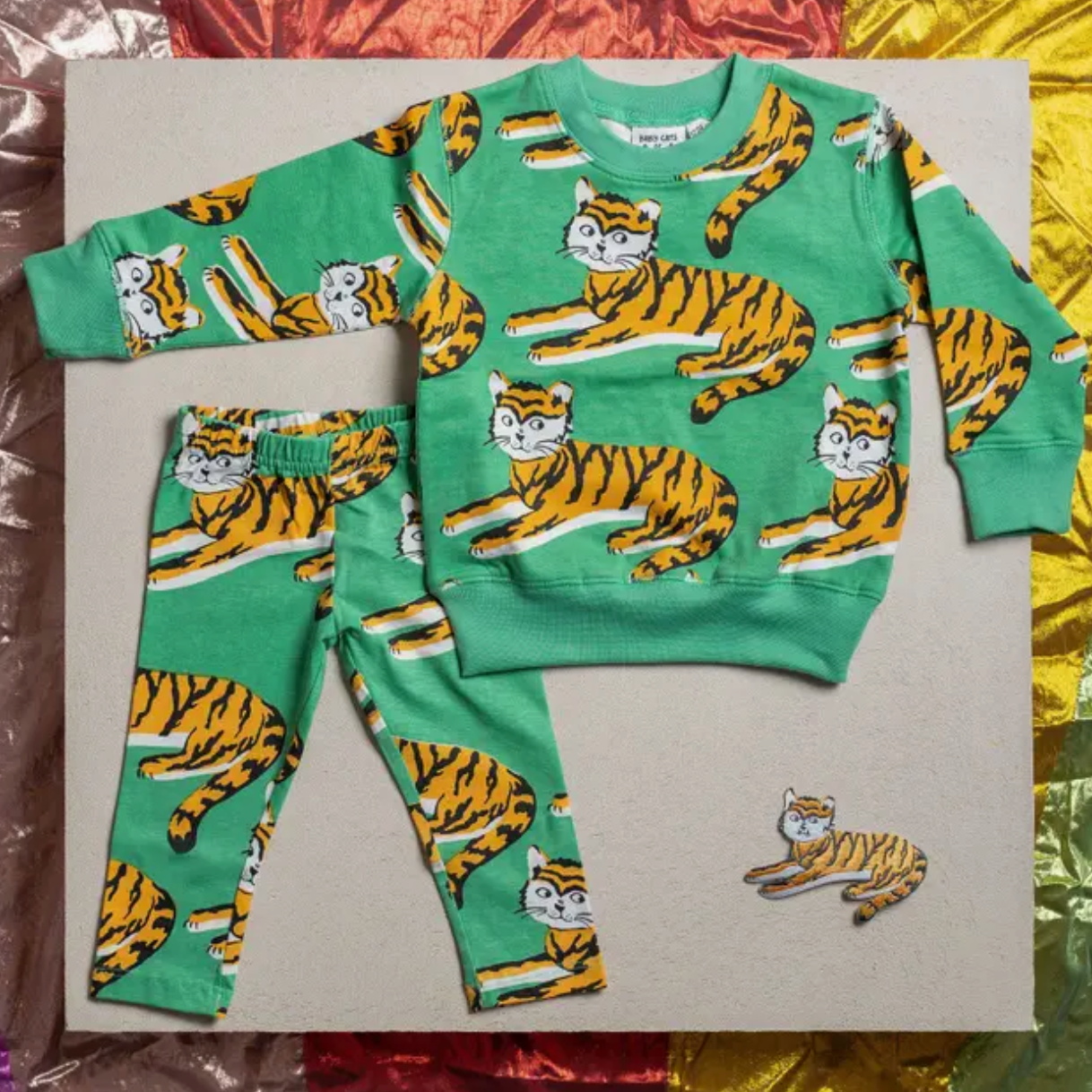 Baby's Tiger Allover Sweatshirt