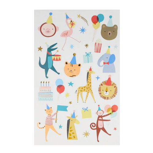 Animal Parade Tattoo Sheets (pk2)