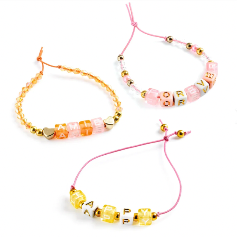 Alphabet Beads - Gold