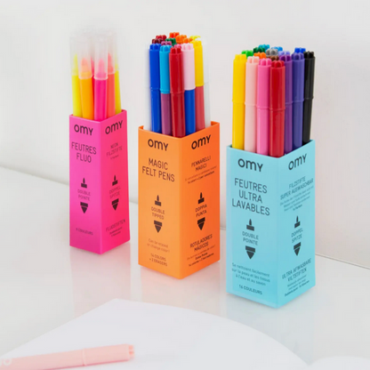 9 Neon Markers