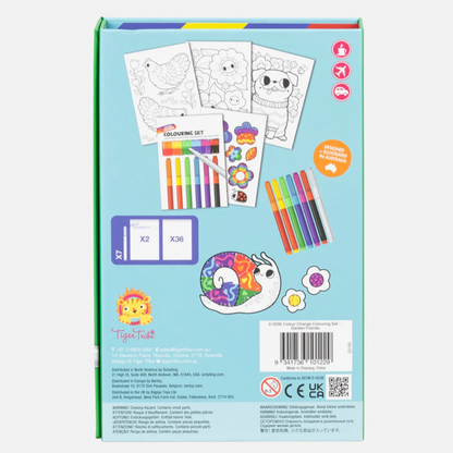 Color Change Coloring Set - Garden Friends