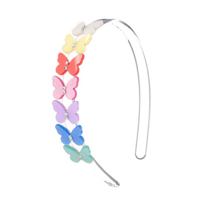 Butterflies Spring Colors Headband