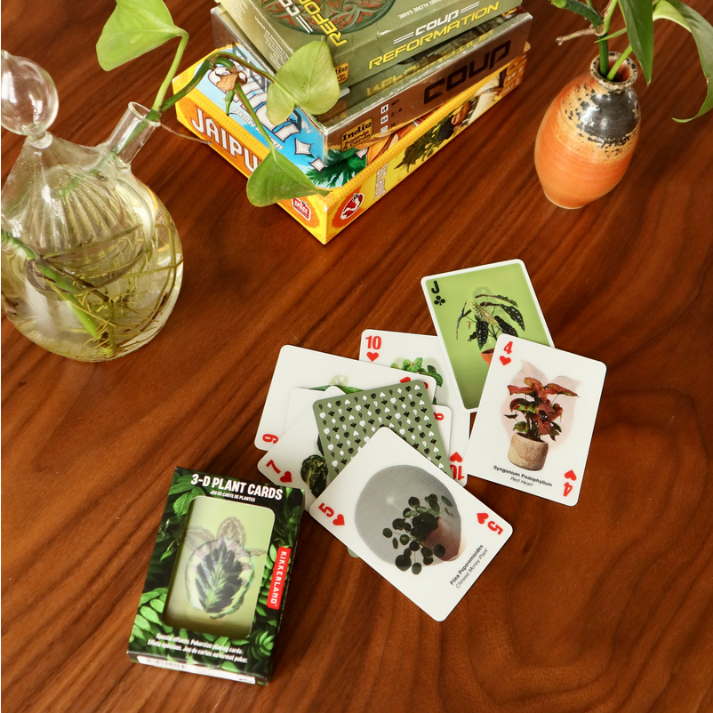 3-D Plant Cards