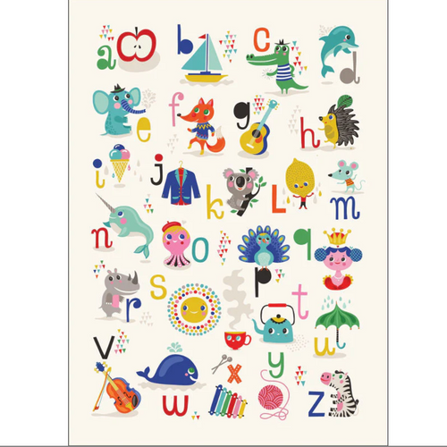 Alphabet Print- Helen Dardik