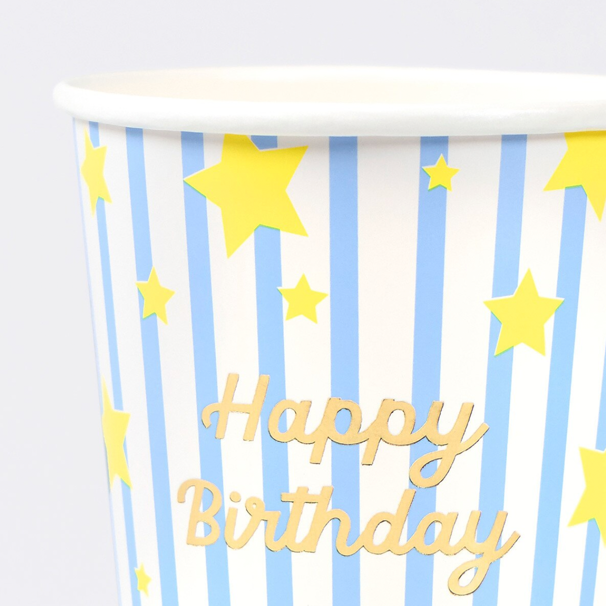 Bright Star Happy Birthday Cups (x8)