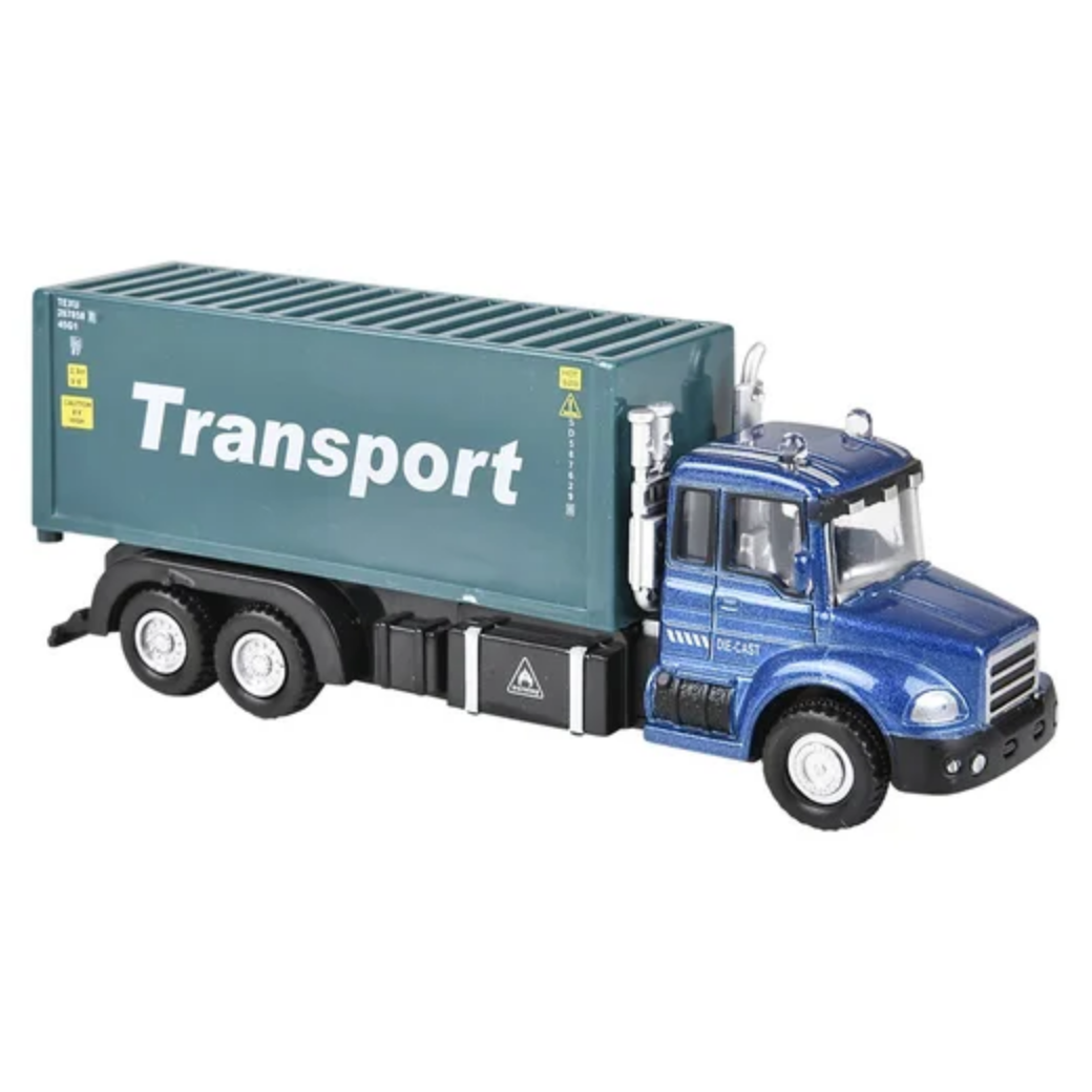 6" Die-Cast Pull Back Trucks
