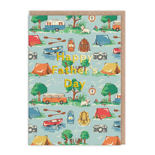Camping Father's Day Card
