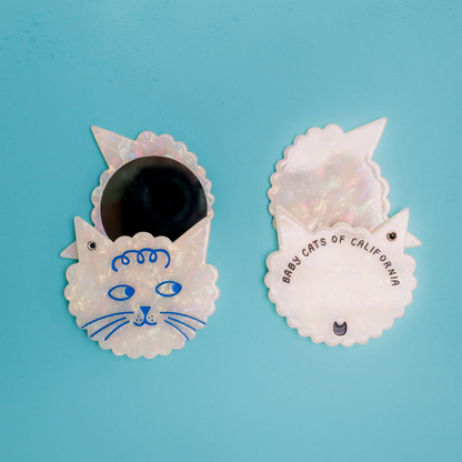 Cloud Cat Mirror