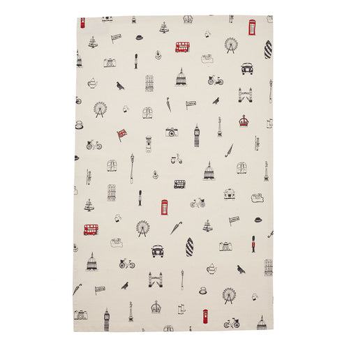 Victoria Eggs Simply London Tea Towel