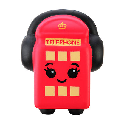 Squishi Pals - Phonella Telephone Box - Stress Toy